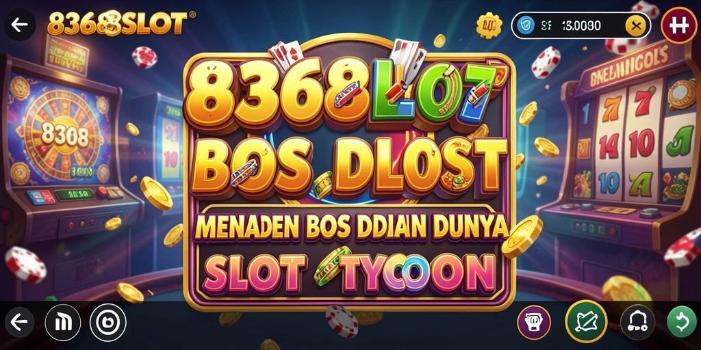 Tampilan gameplay 8368SLOT yang menarik dengan berbagai mesin slot.