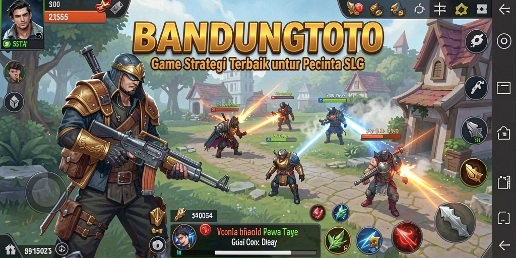 Tampilan menarik dari gameplay strategis BANDUNGTOTO