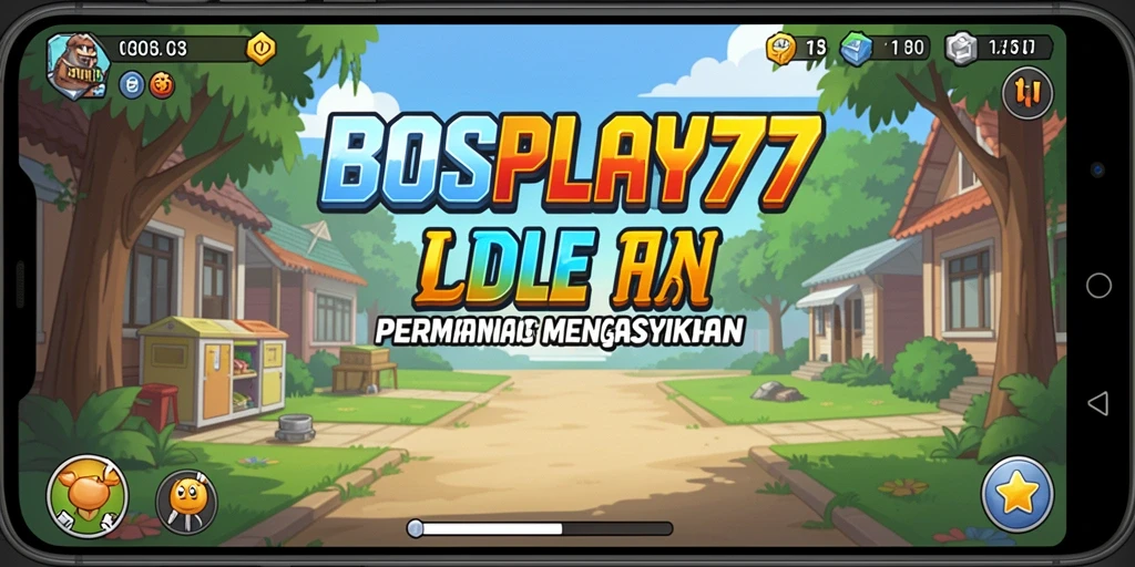 Screenshot utama BOSPLAY77 menampilkan gameplay yang santai dan mengasyikkan.