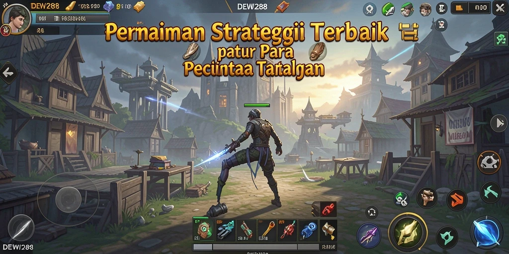 Tampilan permainan DEWI288 yang intens dan strategis.