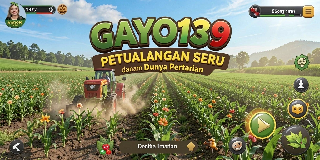 Tampilan gameplay menarik di dunia pertanian GAYO138.