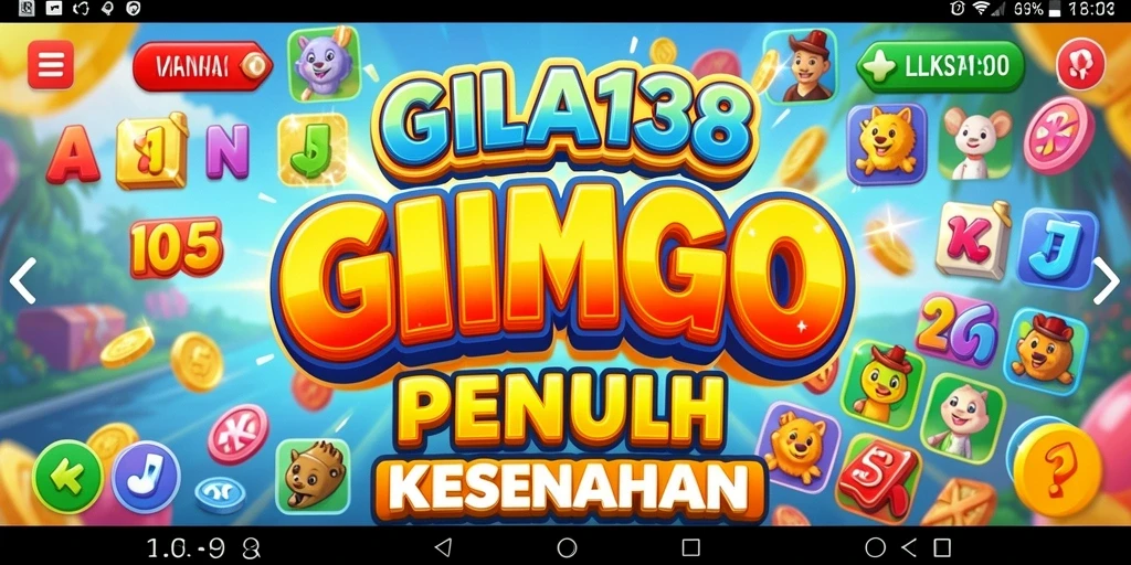 Screenshot GILA138 menampilkan serunya gameplay Bingo.