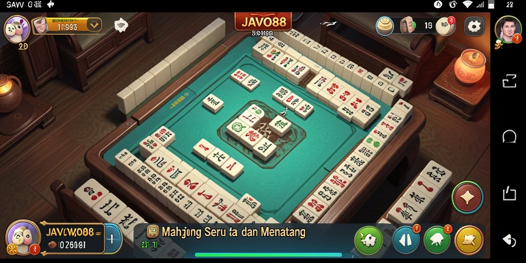 Tampilan gameplay <strong>JAVO88</strong> yang menawan dan penuh tantangan.