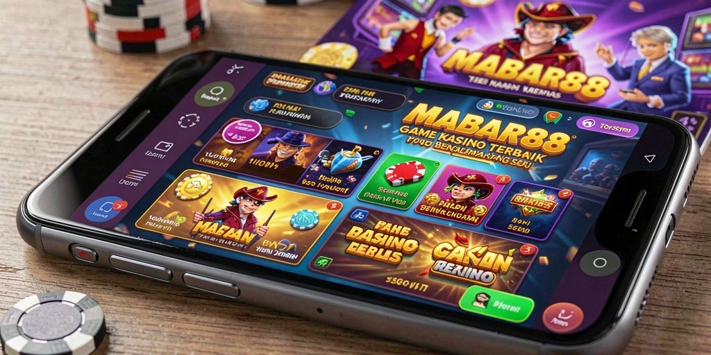 Tampilan menarik dari gameplay MABAR88 yang penuh aksi Kasino.