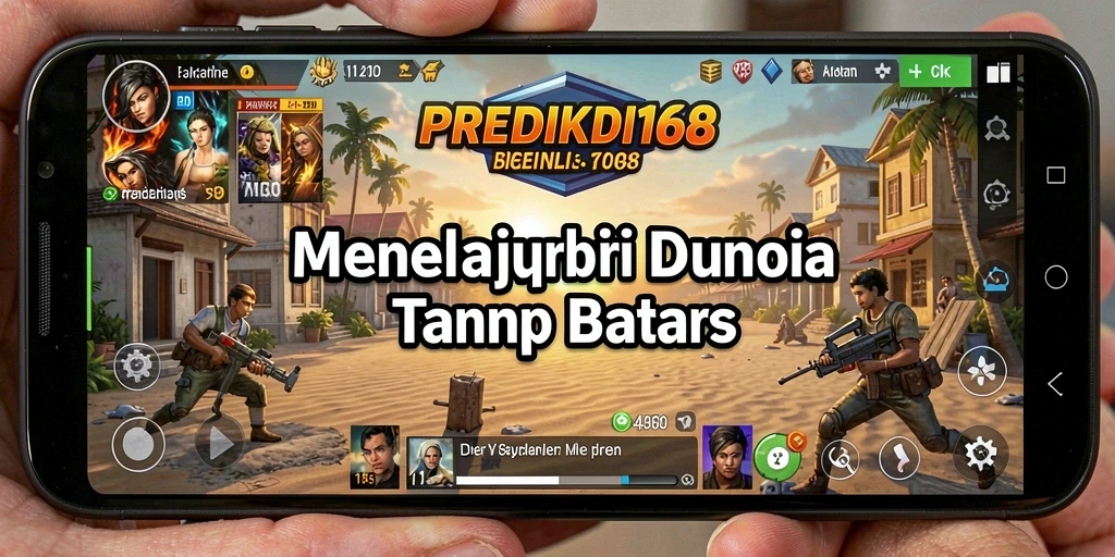 Screenshot gameplay PREDIKSI168 yang menampilkan eksplorasi dunia terbuka.