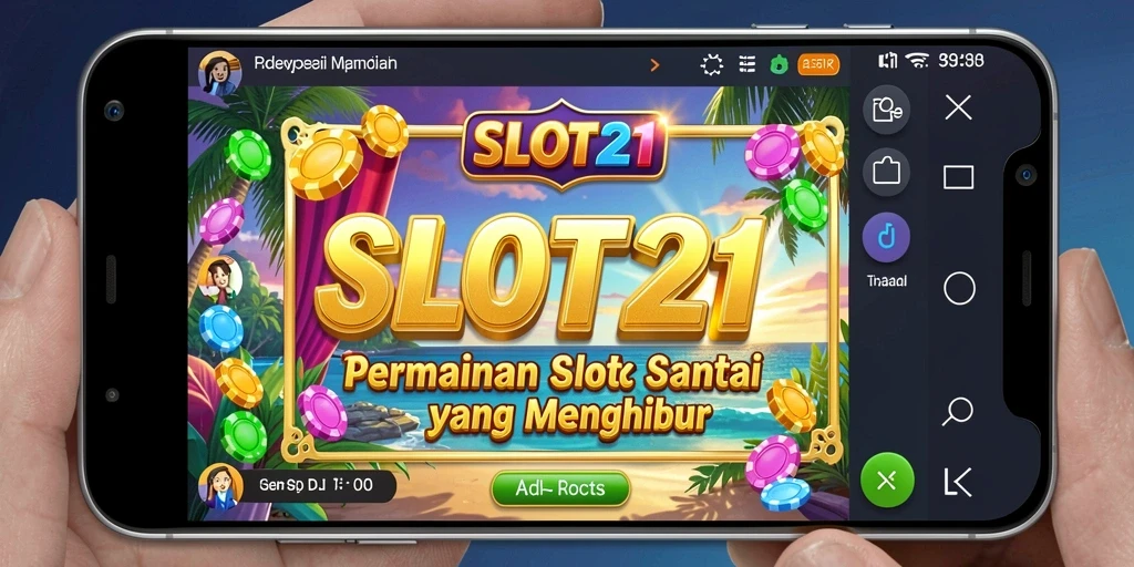 Tampilan gameplay SLOT21 yang menarik dan menghibur.