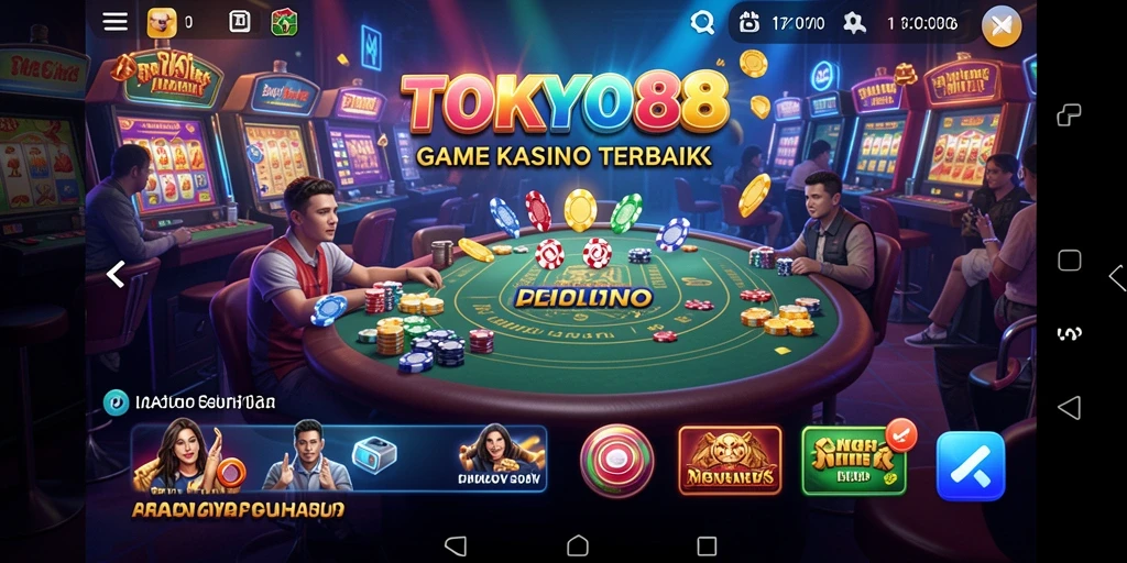 Gameplay seru dan grafis menawan di TOKYO88.