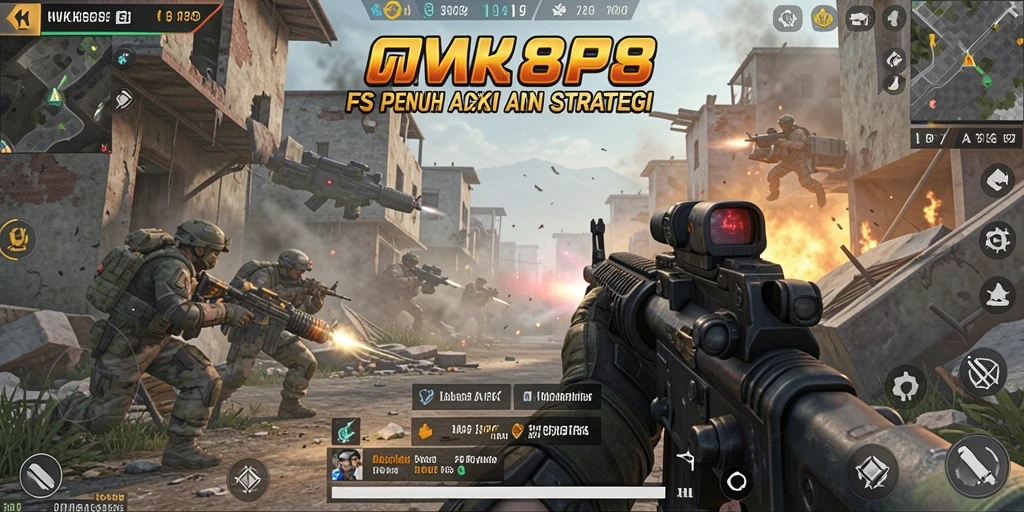 Gameplay intens di <strong>WK888</strong> dengan aksi tembak-menembak yang mendebarkan.