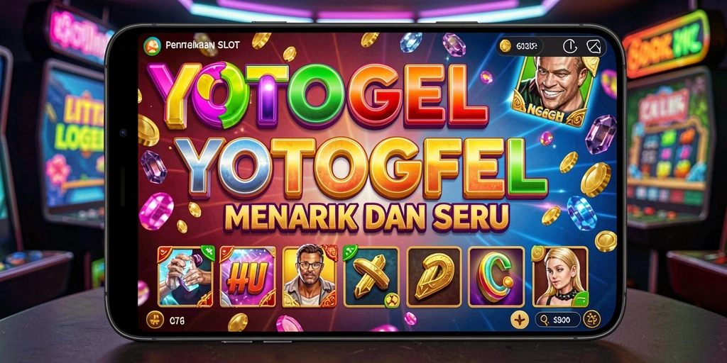 Tampilan gameplay YOTOGEL dengan aksi seru mesin Slot.